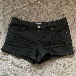 Black Short Shorts